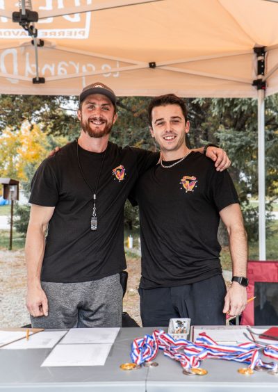 Brian et David, enseignants en éducation physique et à la santé à l’École Boréale, Abitibi-Ouest